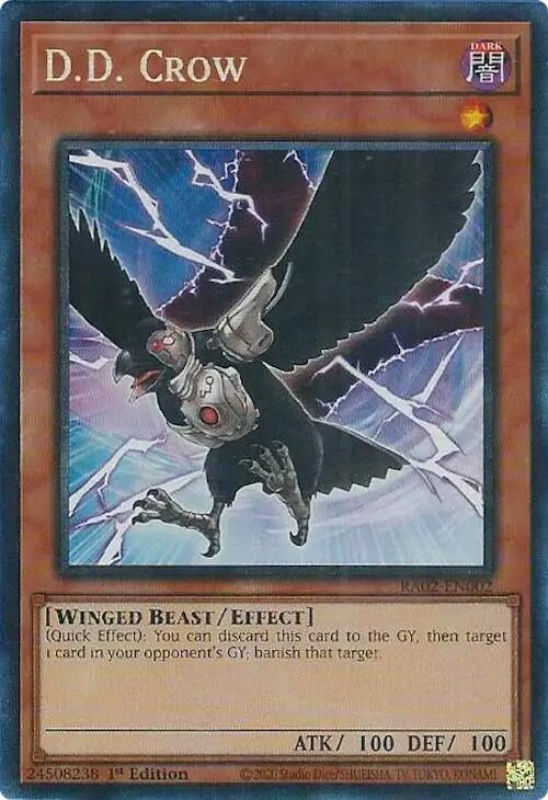 D.D Crow - Prismatic Collectors Rare - 1st Edition - RA02-EN002
