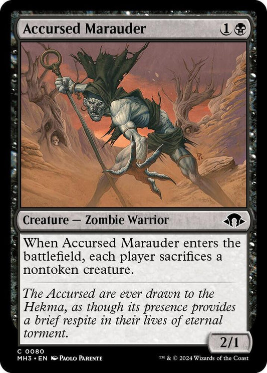 Accursed Marauder (Foil) - Common - MH3 - 0080