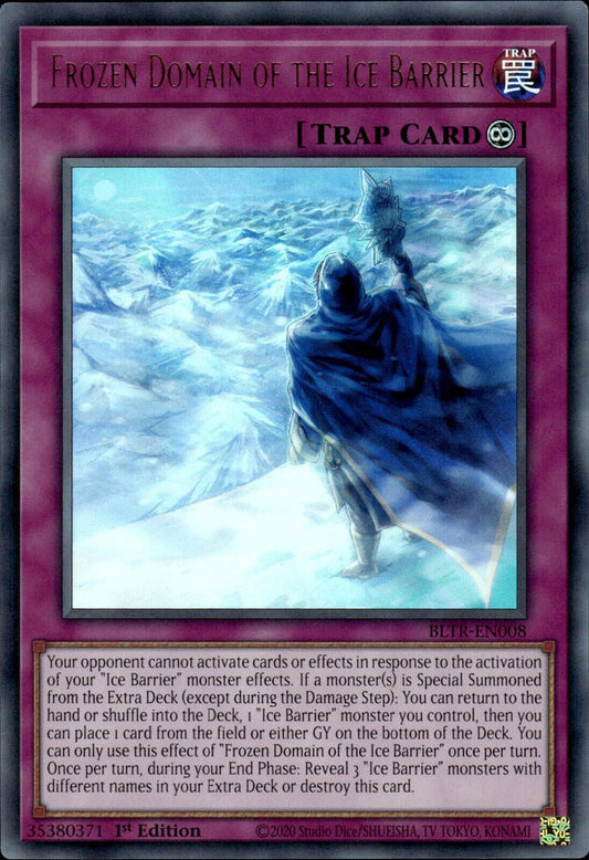 Frozen Domain of the Ice Barrier - 1st Edition - BLTR-EN008
