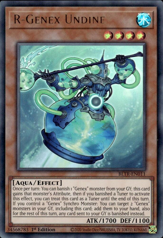 R-Genex Undine - Ultra Rare - 1st Edition - BLTR-EN011