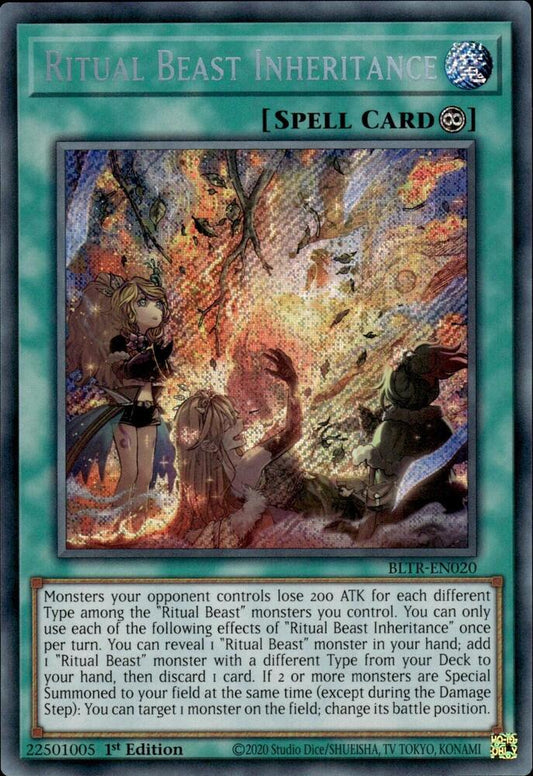 Ritual Beast Inheritance - 1st Edition - BLTR-EN020