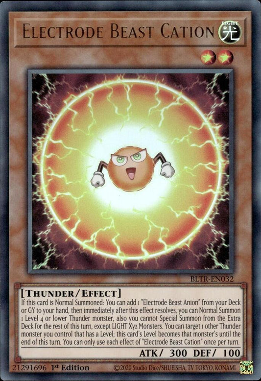 Electrode Beast Cation - 1st Edition - BLTR-EN032