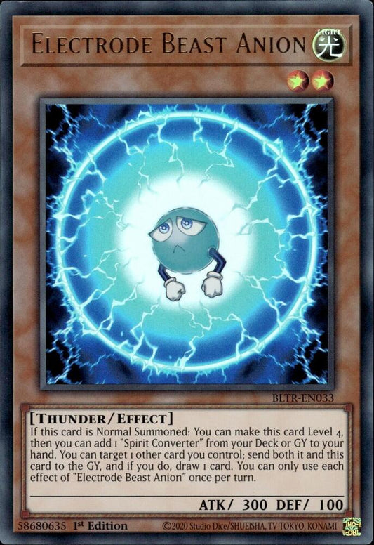 Electrode Beast Anion - 1st Edition - BLTR-EN033