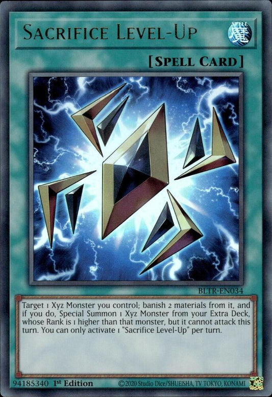 Sacrifice Level-Up- 1st Edition -BLTR-EN034