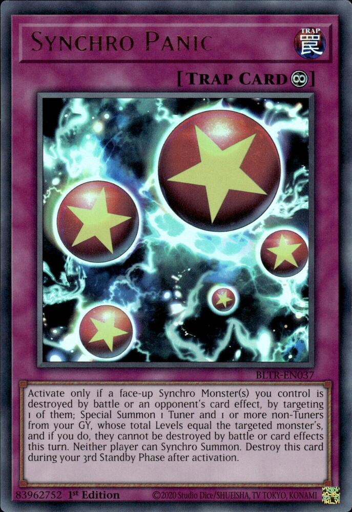 Synchro Panic- 1st Edition -BLTR-EN037