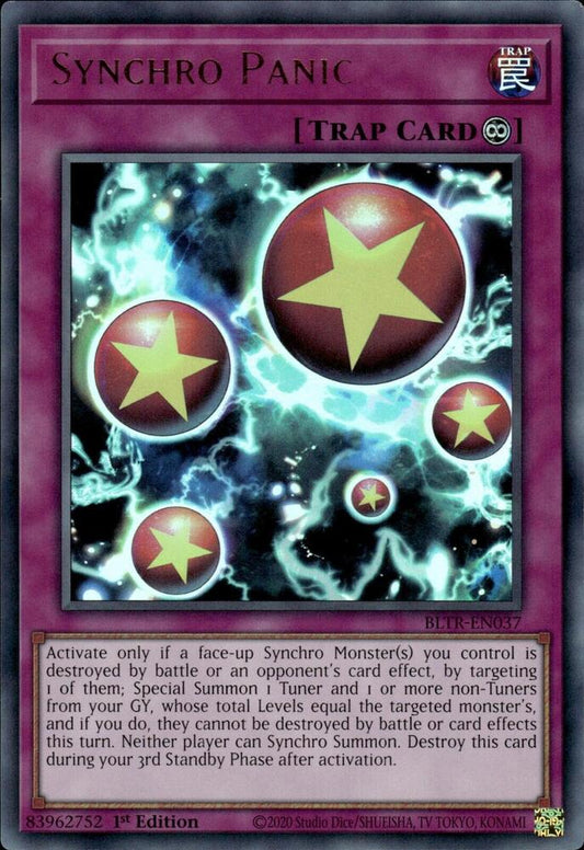 Synchro Panic- 1st Edition -BLTR-EN037