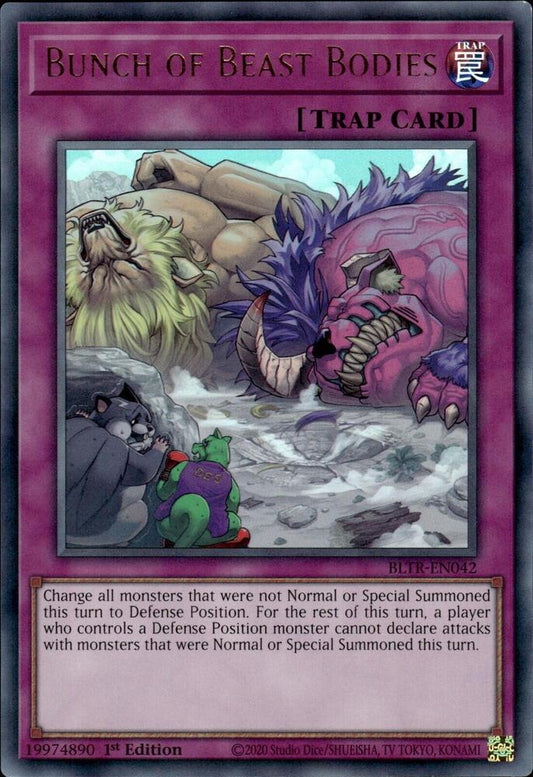 Bunch of Beast Bodies - 1st Edition - BLTR-EN042