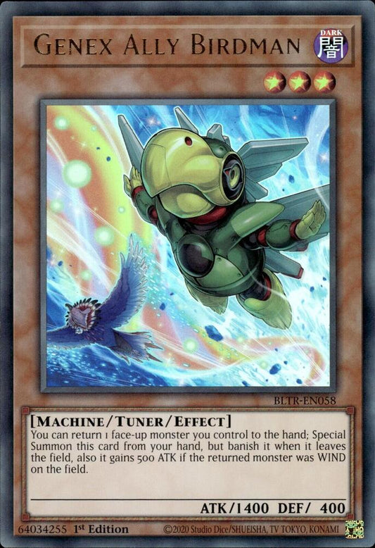Genex Ally Birdman (Alternate Art) - 1st Edition - BLTR-EN058