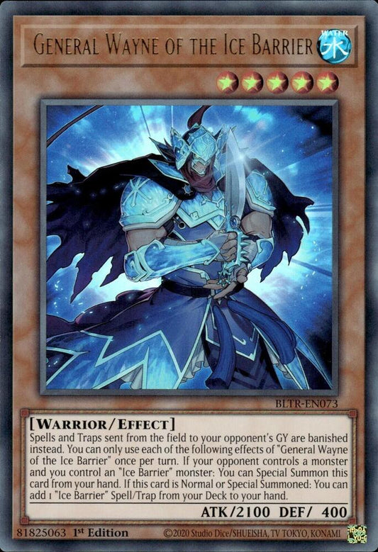 General Wayne of the Ice Barrier - 1st Edition - BLTR-EN073