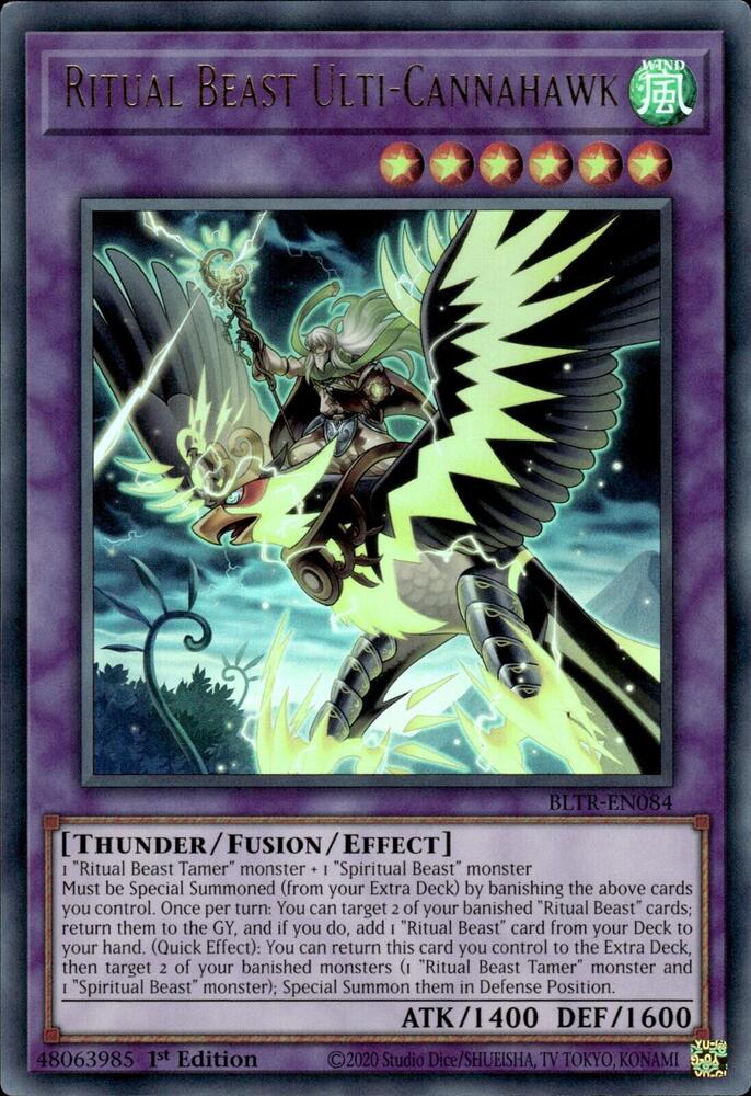 Ritual Beast Ulti-Cannahawk- 1st Edition -BLTR-EN084