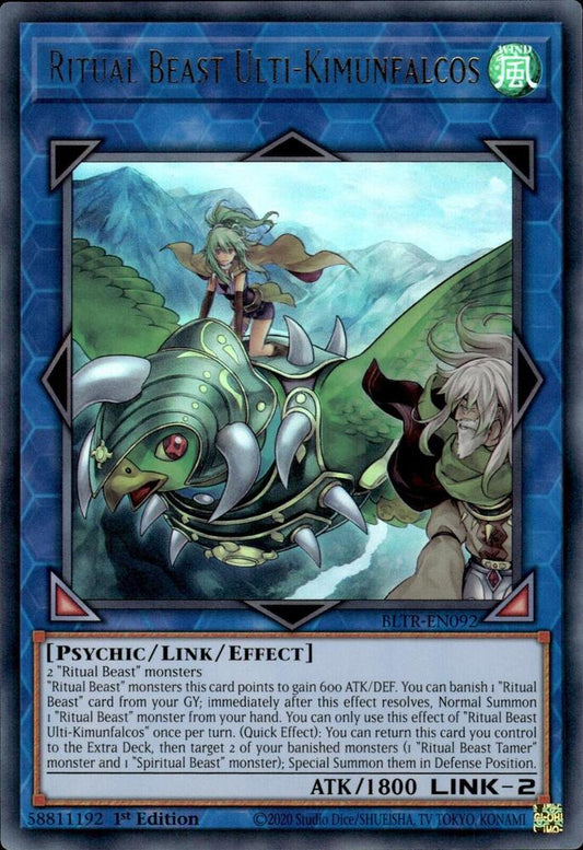 Ritual Beast Ulti-Kimunfalcos - 1st Edition - BLTR-EN092