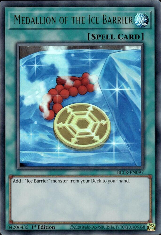 Medallion of the Ice Barrier - 1st Edition - BLTR-EN097