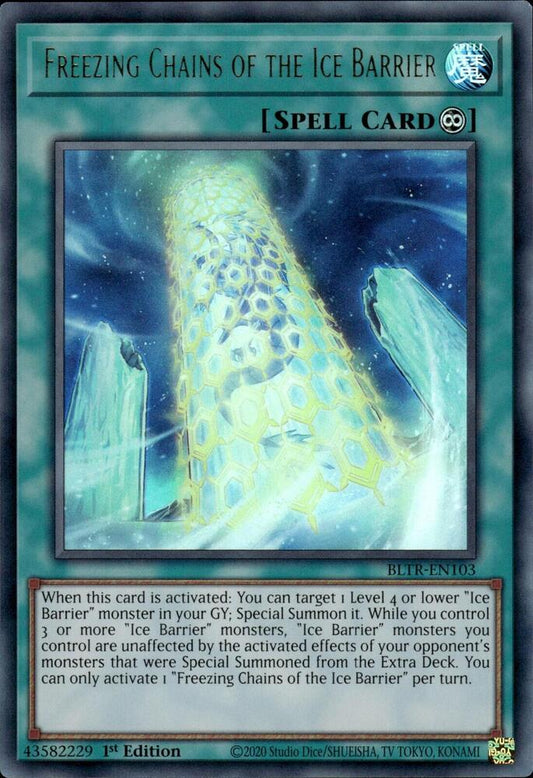 Freezing Chains of the Ice Barrier - 1st Edition - BLTR-EN103