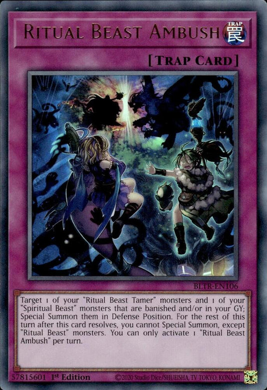 Ritual Beast Ambush- 1st Edition -BLTR-EN106