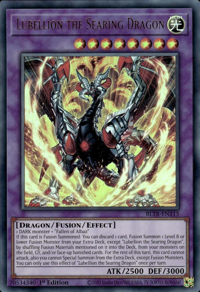 Lubellion the Searing Dragon - 1st Edition - BLTR-EN115