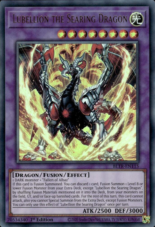Lubellion the Searing Dragon - 1st Edition - BLTR-EN115