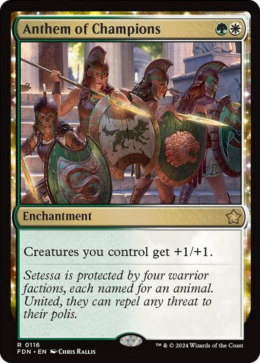 Anthem of Champions - Foil - 0116
