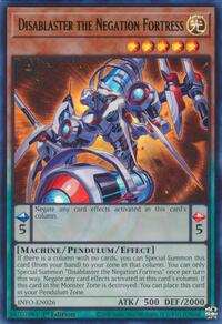 Disablaster the Negation Fortress (Ultra Rare) - INFO-EN026