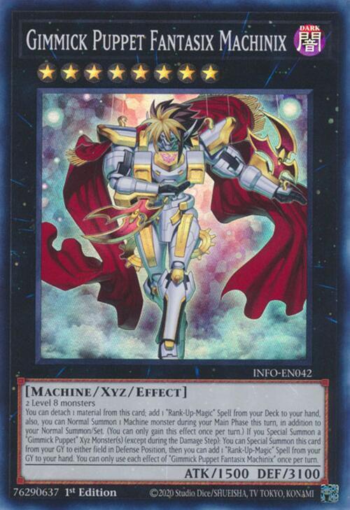 Gimmick Puppet Fantasix Machinix - Super Rare - 1st Edition - Super Rare  - INFO-EN042