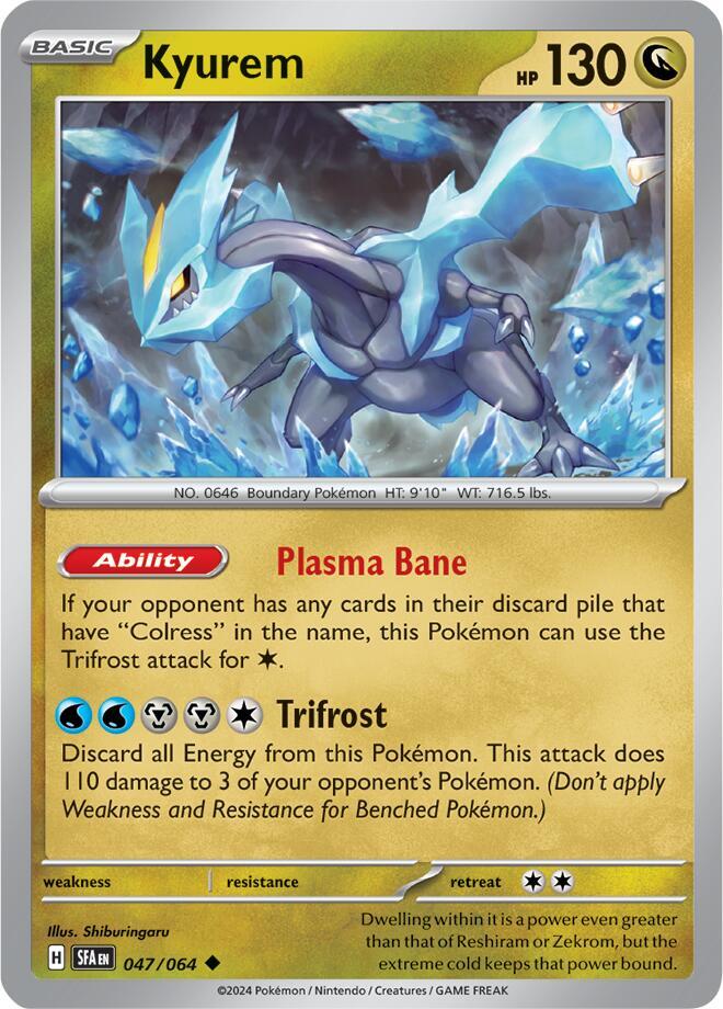 Kyurem - SV: Shrouded Fable (Reverse Foil) 047/064