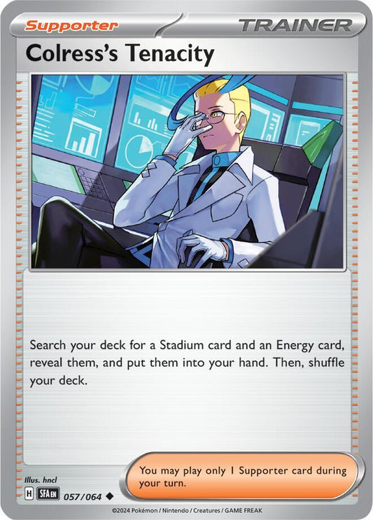 Colress's Tenacity - Reverse Foil - Uncommon - 057/064