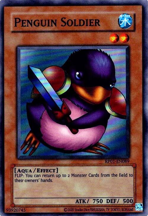 Penguin Soldier (2020 Reprint) - Super Rare - Unlimited - RP01-EN089