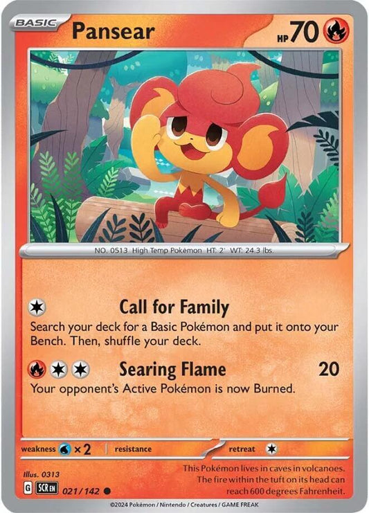 Pansear - Reverse Holofoil - 021/142