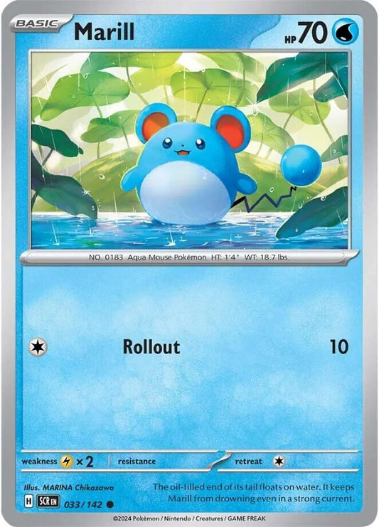 Marill - Reverse Foil - Common - 033/142