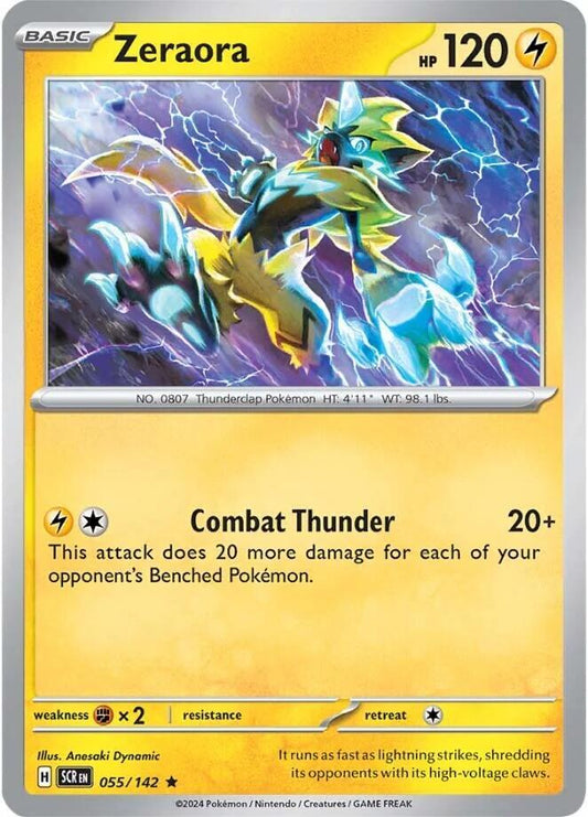 Zeraora - Holofoil - Rare - 055/142