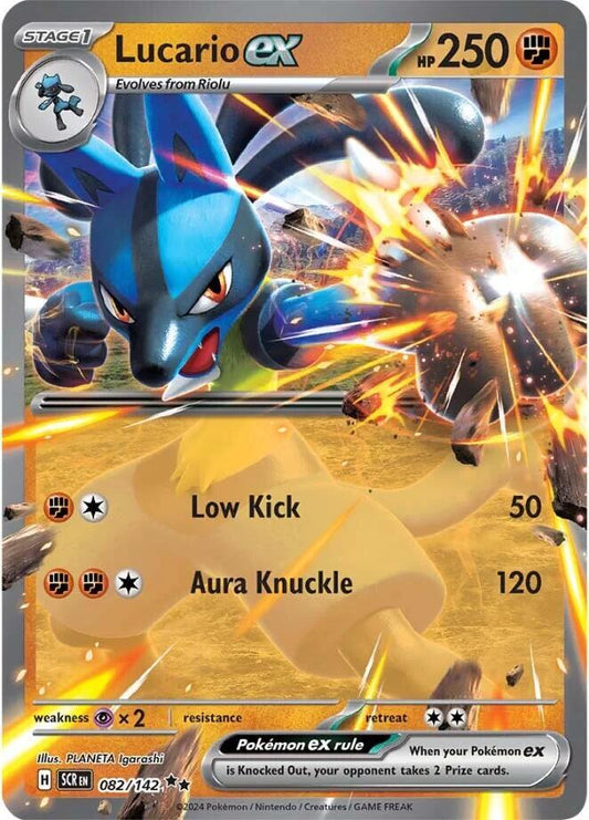 Lucario ex - 082/142 - SCR