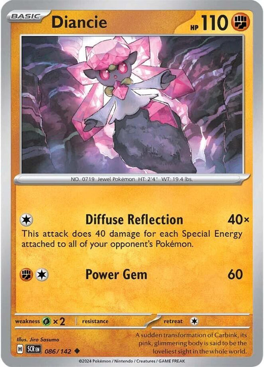 Diancie - Reverse Foil - Uncommon - 086/142
