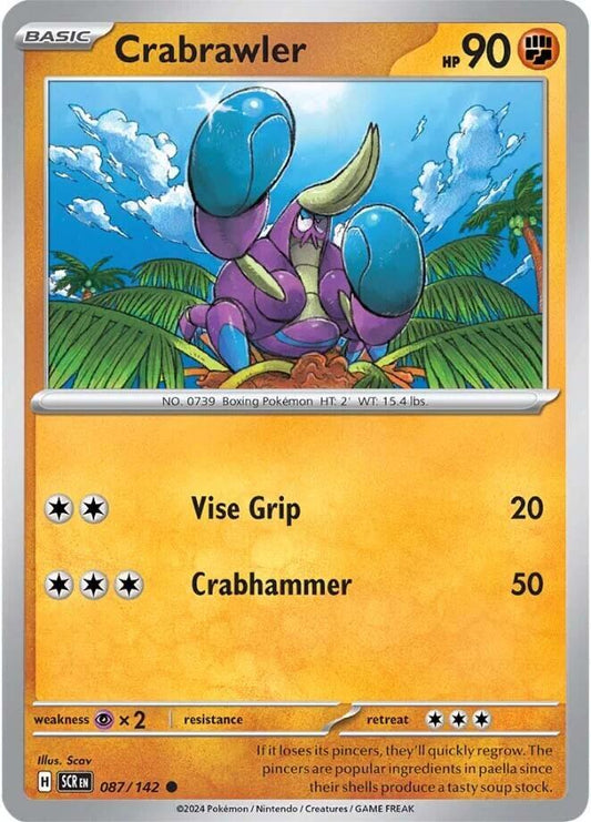Crabbrawler - Reverse Foil - Common - 087/142