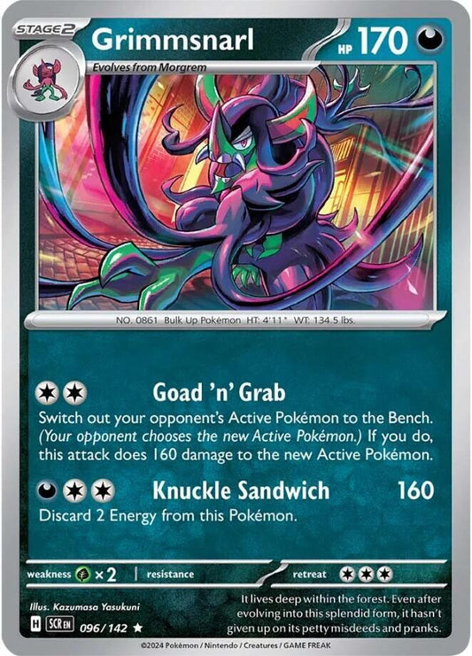 Grimmsnarl - Holofoil - Rare - 096/142