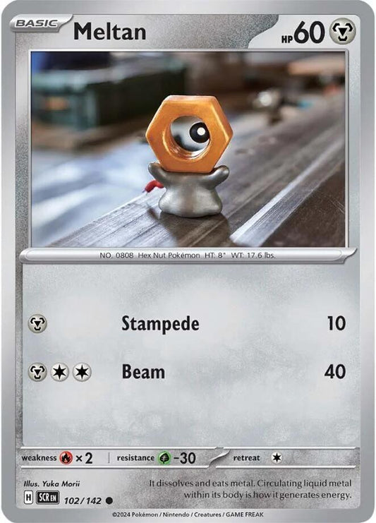 Meltan - Reverse Foil - Common - 102/142