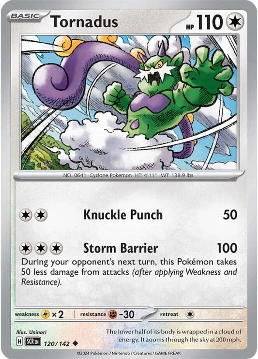 Tornadus - Reverse Foil - Uncommon - 120/142