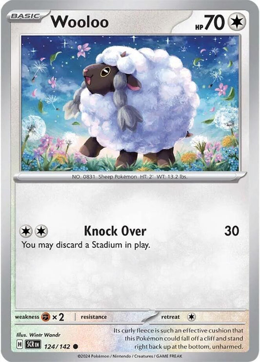 Wooloo - Reverse Holofoil - 124/142