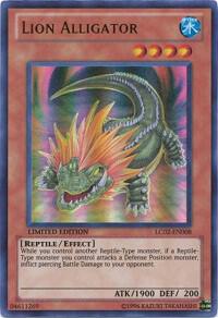 Lion Alligator - Ultra Rare - Limited Edition - LC02-EN008