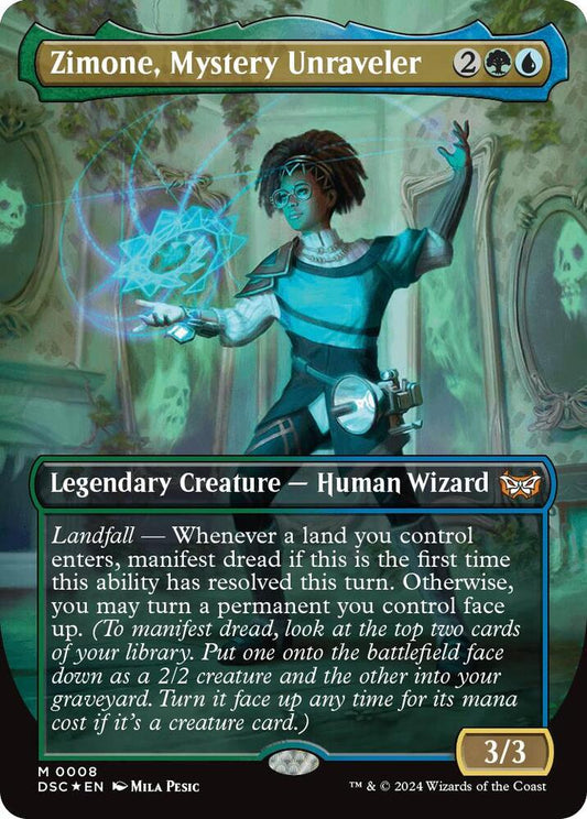 Zimone, Mystery Unraveler - 0008 - Foil