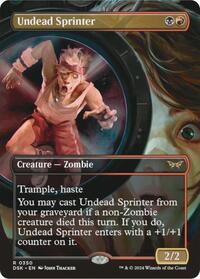 Undead Sprinter (Borderless) - Non-Foil - 0350