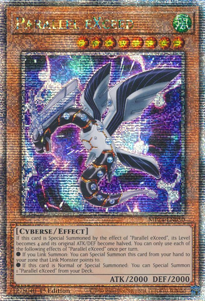 Parallel eXceed (Quarter Century Secret Rare) - 1st Edition - MP24-EN050