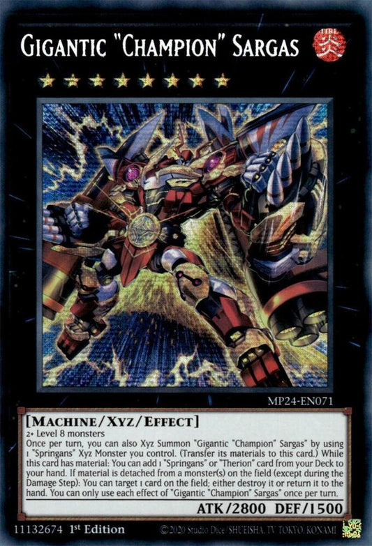 Gigantic "Champion" Sargas - MP24-EN071