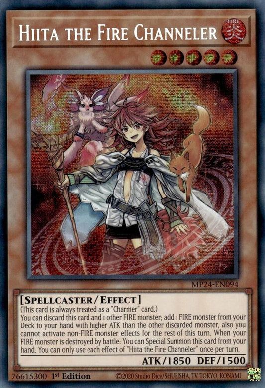 Hiita the Fire Channeler - 1st Edition - MP24-EN094