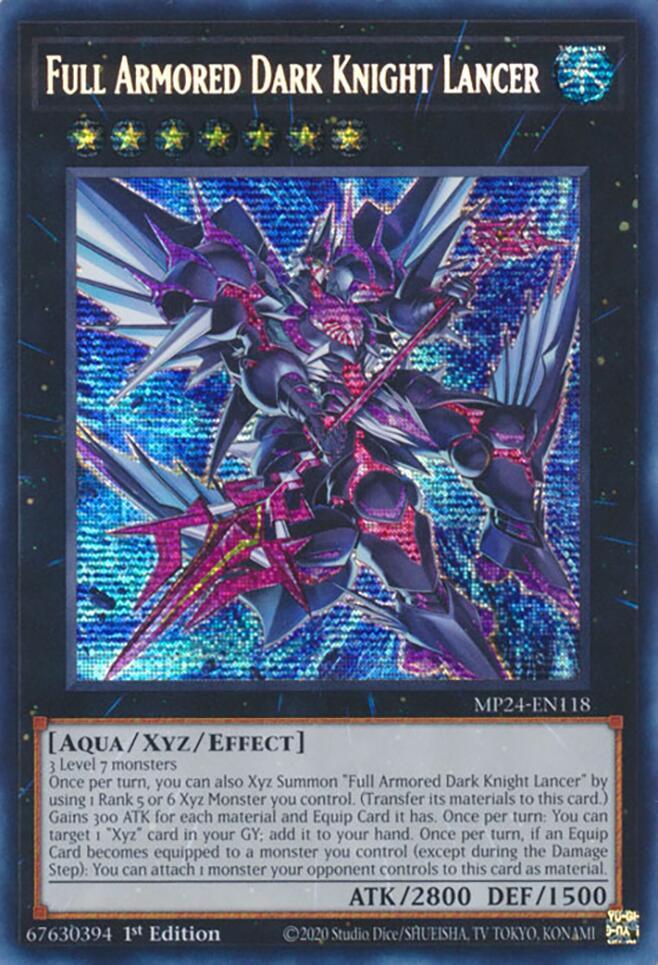 Full Armored Dark Knight Lancer - MP24-EN118