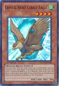 Crystal Beast Cobalt Eagle - Super Rare - Unlimited - RYMP-EN045