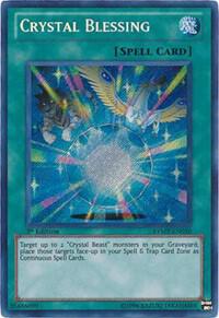 Crystal Blessing - Secret Rare - Unlimited - RYMP-EN050