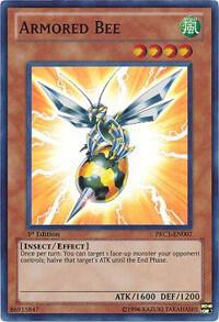 Armored Bee - Super Rare - 1st Edition - PRC1-EN007