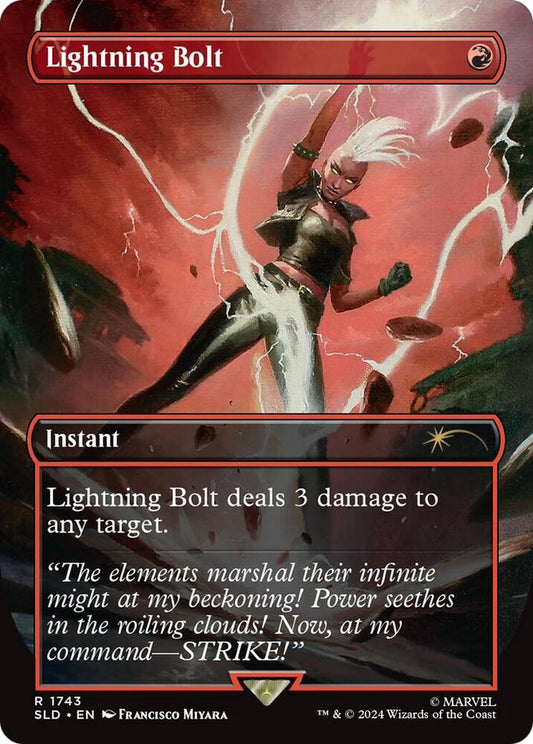 Lightning Bolt - Secret Lair Drop (Rainbow Foil) - 1743