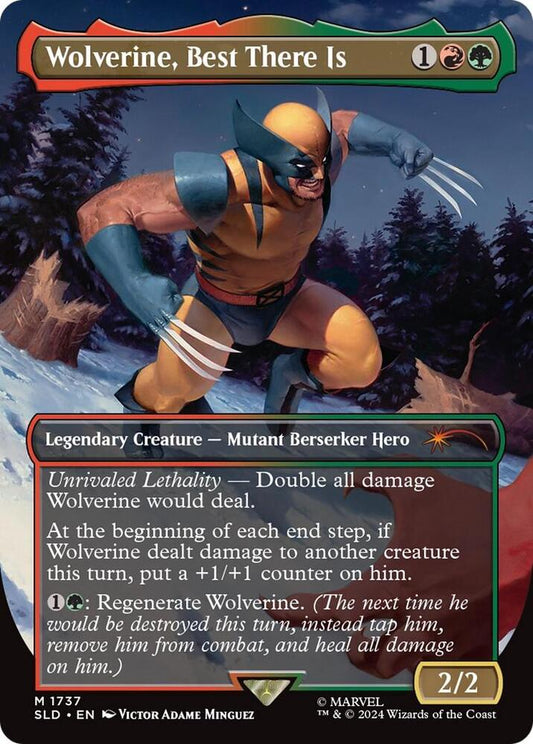 Wolverine, Best There Is - Secret Lair Drop (Rainbow Foil) - 1737