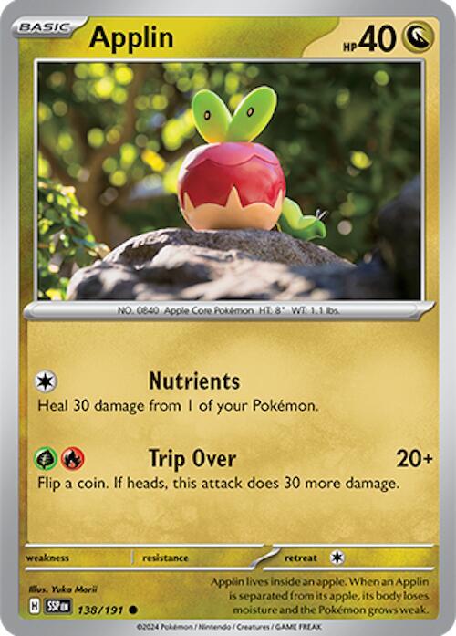 Applin - Reverse Foil - Common - 138/191