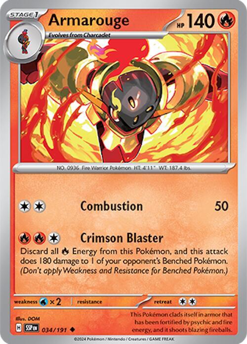 Armarouge - Reverse Foil - Uncommon - 034/191